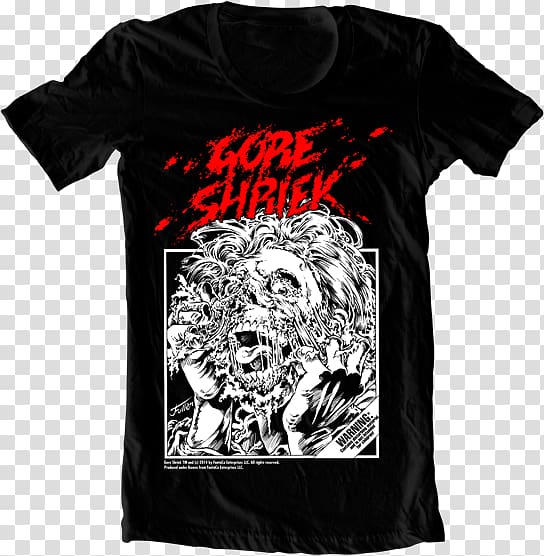 T-shirt Troma Entertainment YouTube Horror Film, T-shirt transparent background PNG clipart
