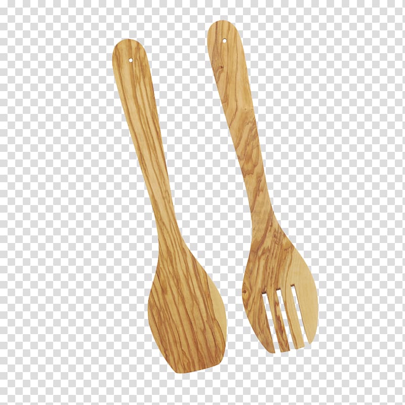 Wooden spoon Kitchen utensil Fork Cutlery, utensil transparent background PNG clipart