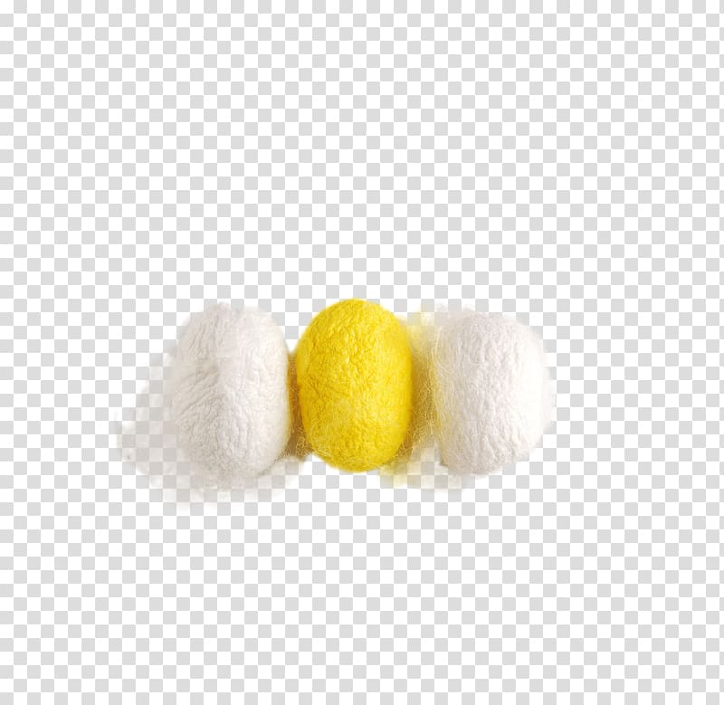 Silkworm Collagen, Silk balls in kind, three transparent background PNG clipart