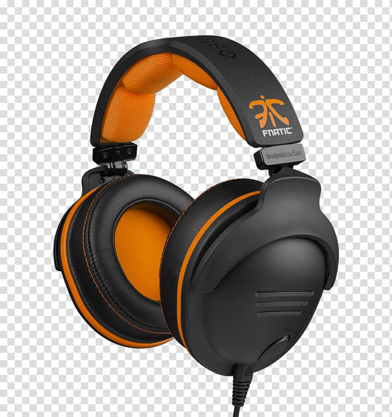 SteelSeries 9 h Headset-Fnatic Team Edition 61104 SteelSeries 9H Headphones, 51 Surround Sound transparent background PNG clipart