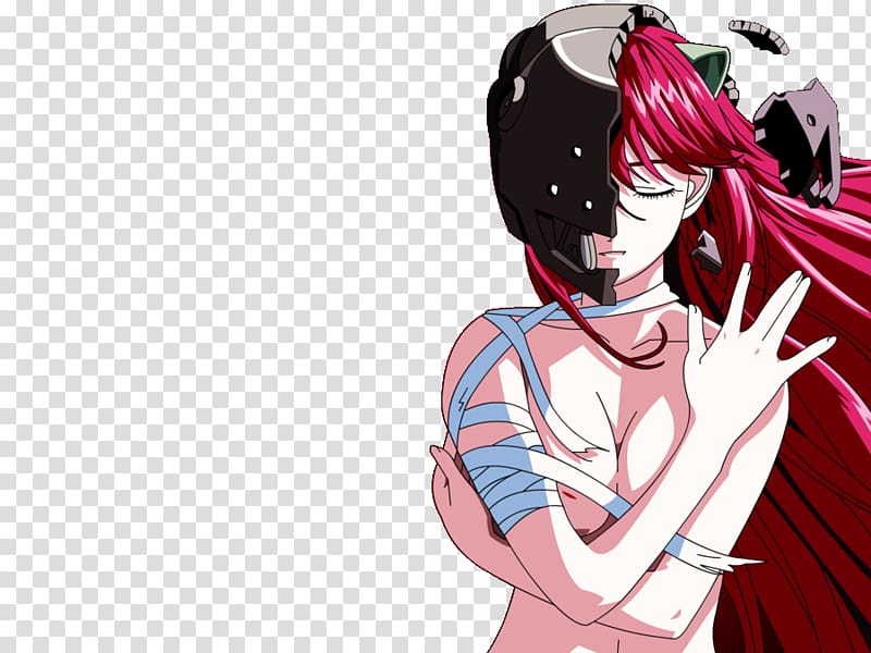 Elfen Lied Yuno Gasai Anime Manga Hellsing, Anime transparent background PNG clipart