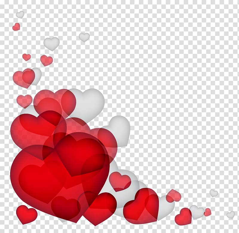 red bubble heart illustration, Wedding invitation Valentine\'s Day Greeting & Note Cards Heart, hearts transparent background PNG clipart
