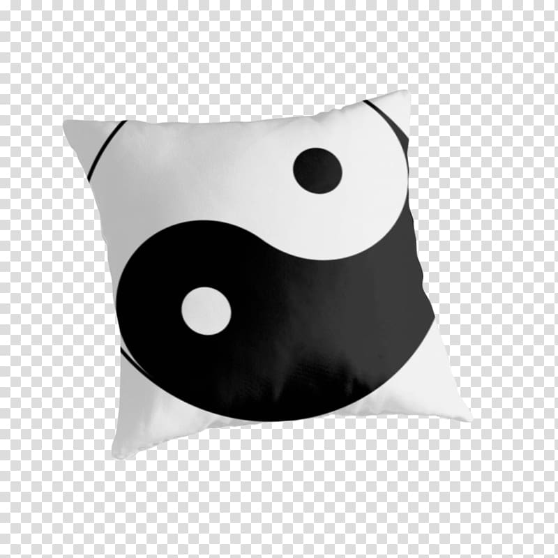 Throw Pillows Yin and yang Cushion , Of Ying Yang Symbol transparent background PNG clipart