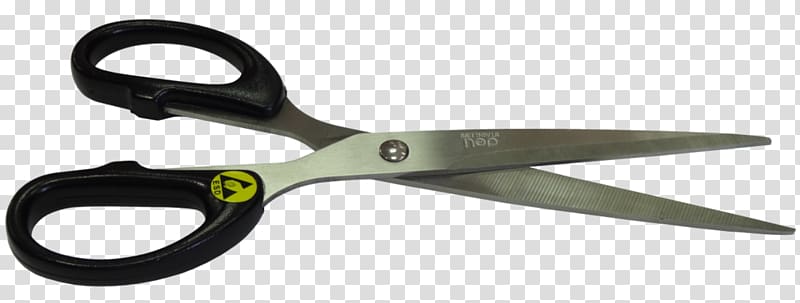 Scissors Electrostatic discharge Hair-cutting shears Knife Ohm, Hardware Store transparent background PNG clipart