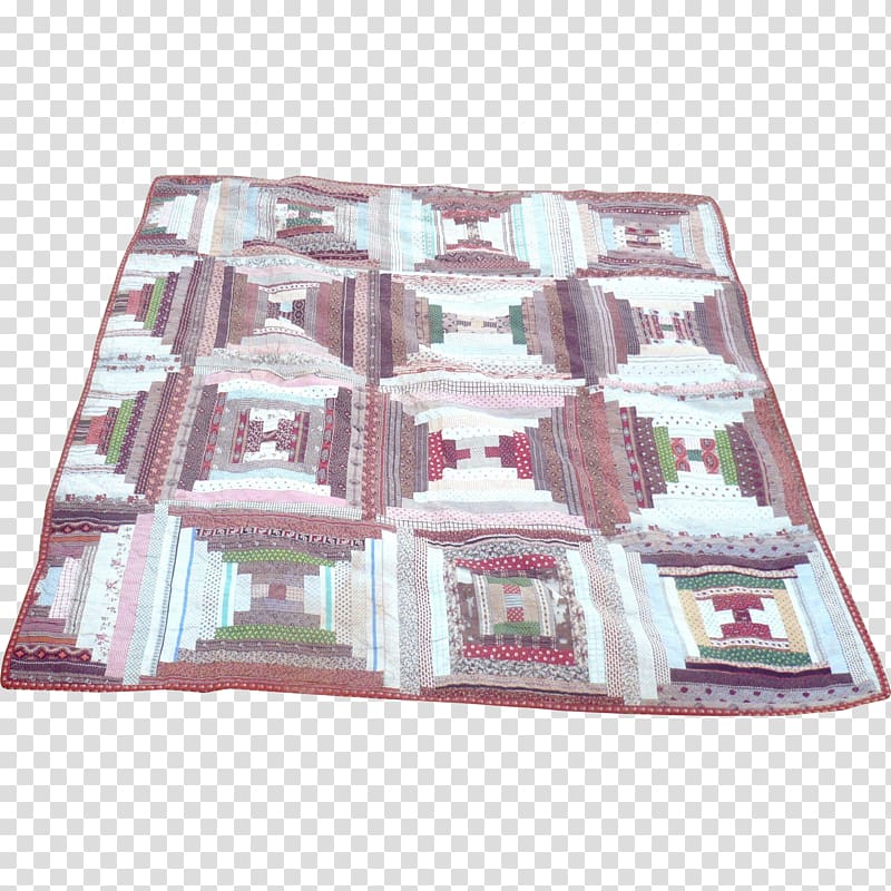 Place Mats Textile Maroon, quilt transparent background PNG clipart