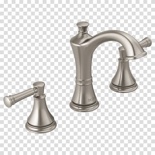 Faucet Handles & Controls Brushed metal Baths Bathroom EPA WaterSense, plumbing fixture transparent background PNG clipart