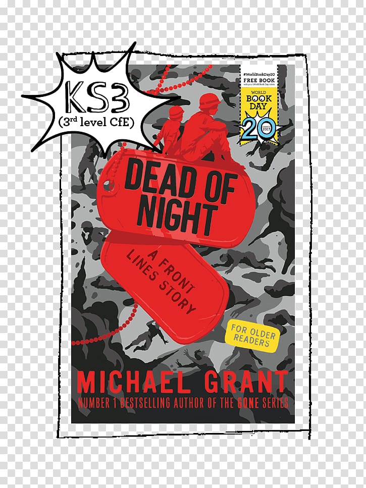 Dead of Night: A World Book Day Title Author Soldier Girls in Action, book transparent background PNG clipart