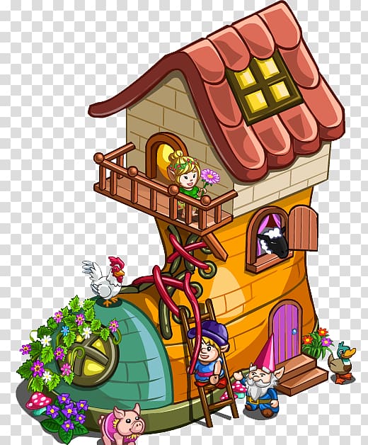 FarmVille Building House Barn, building transparent background PNG clipart