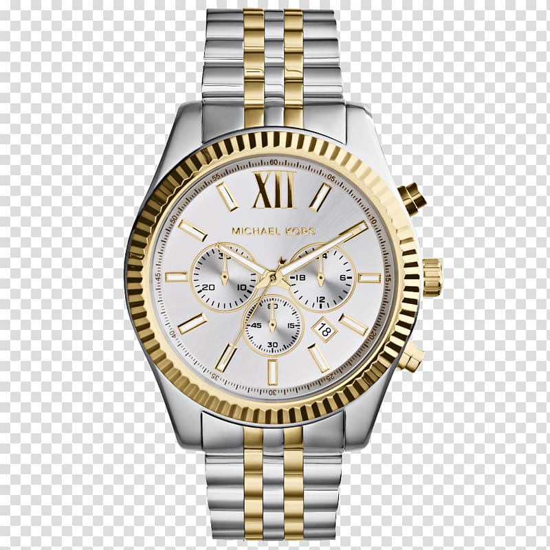 Michael Kors Men\'s Lexington Chronograph Watch Jewellery Fashion, watch transparent background PNG clipart