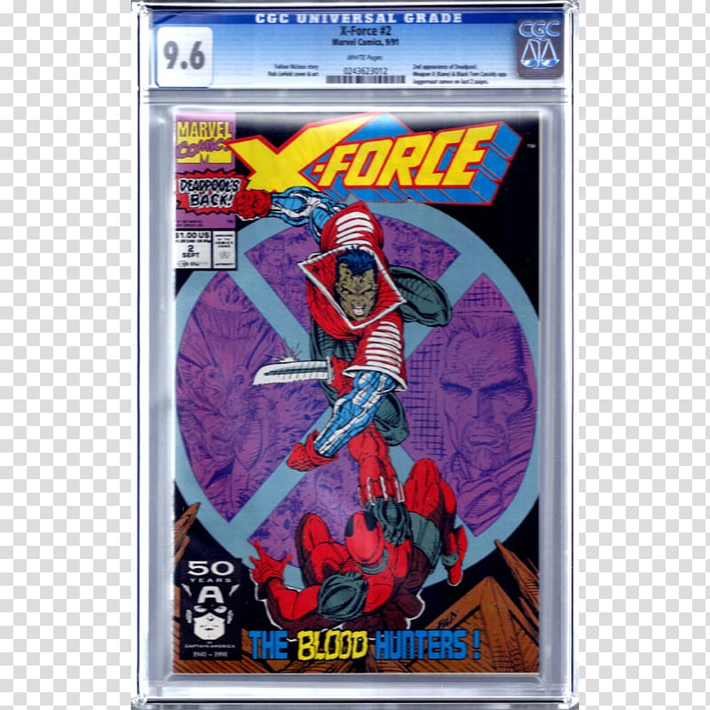 Deadpool Cable Juggernaut X-Force Marvel Comics, deadpool transparent background PNG clipart