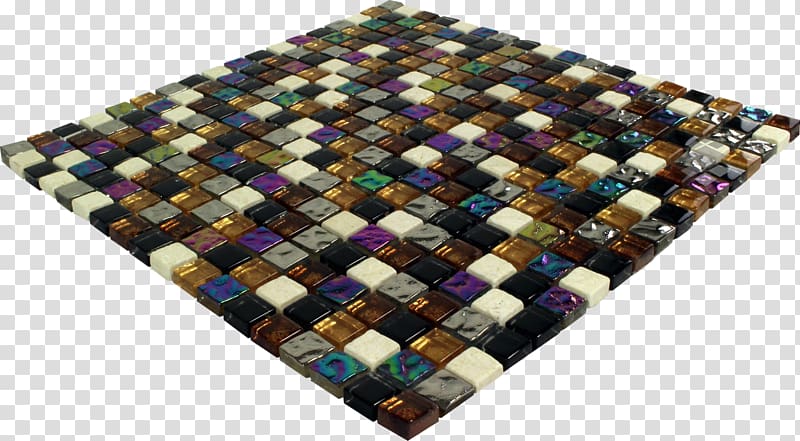 Glass mosaic Tile Glass mosaic Fliesenspiegel, glass transparent background PNG clipart