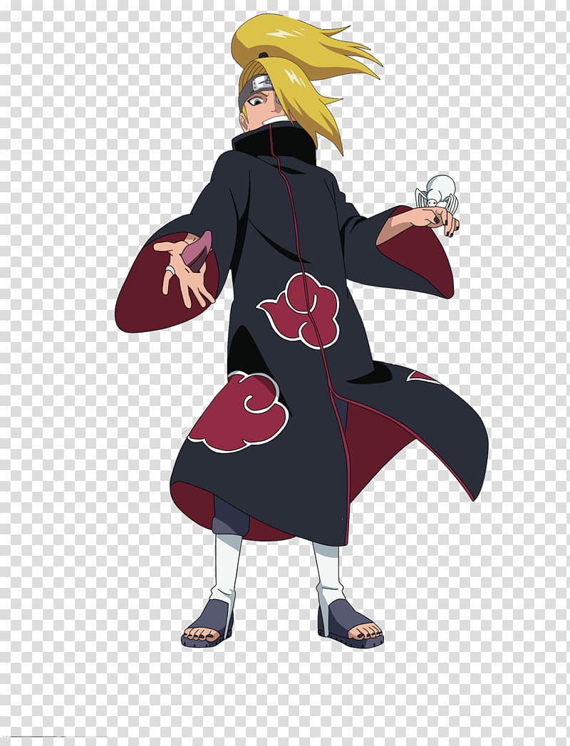 Deidara Pain Itachi Uchiha Naruto Uzumaki Kisame Hoshigaki, naruto transparent background PNG clipart