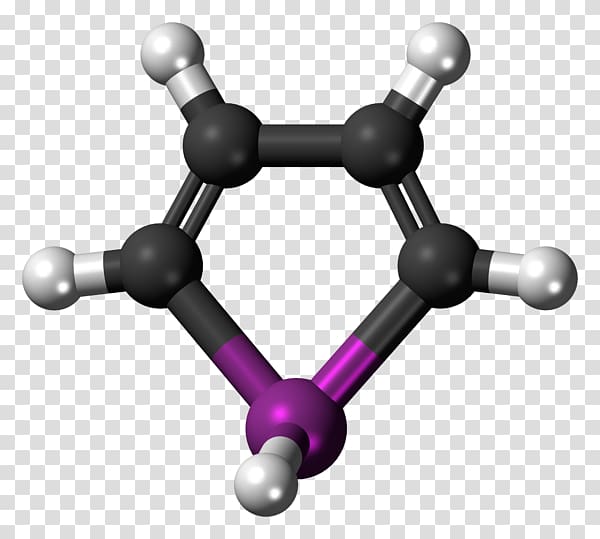 Thiophene Heterocyclic compound Organic compound Pyrrole Electrophilic substitution, chemical formula transparent background PNG clipart
