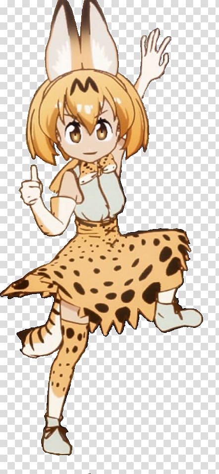 Kemono Friends Serval Cat Yo-Kai Watch Jibanyan, Cat transparent background PNG clipart