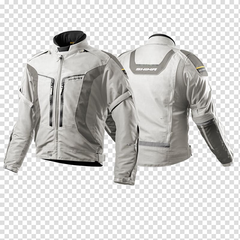 Leather jacket Clothing Motorcycle riding gear, jacket transparent background PNG clipart