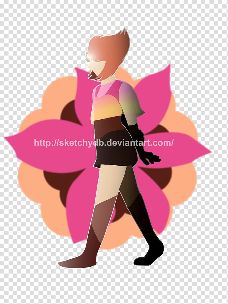 Illustration Pink M Character Fiction, speckle transparent background PNG clipart