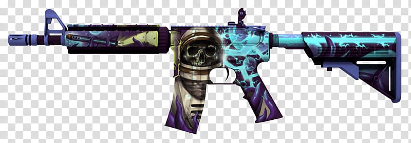 Counter-Strike: Global Offensive Counter-Strike 1.6 M4A4 M4 carbine Music , weapon transparent background PNG clipart