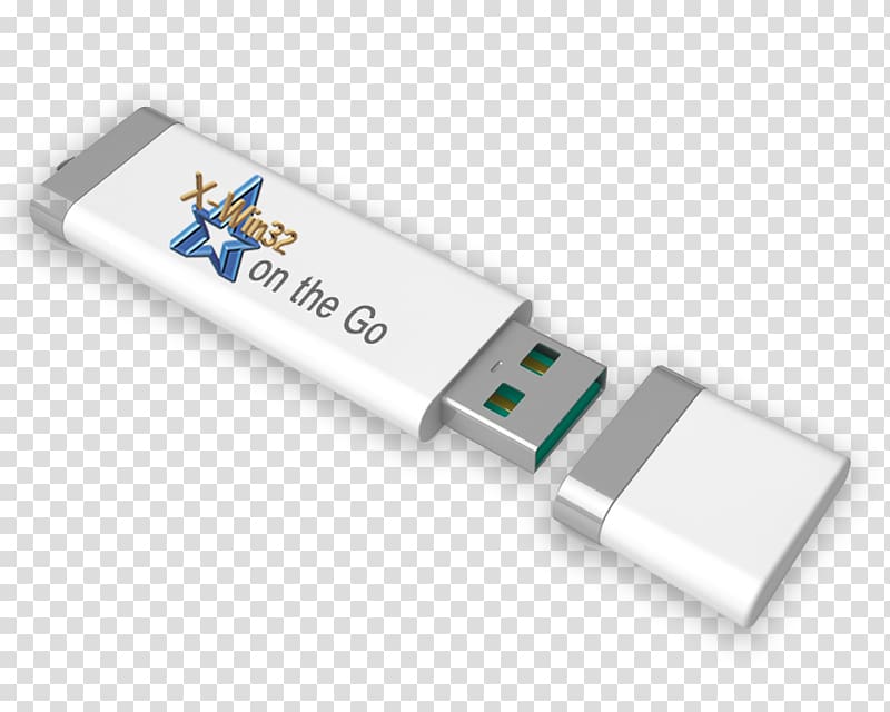 X-Win32 USB Flash Drives Computer Servers X Window System Remote desktop software, local ic transparent background PNG clipart