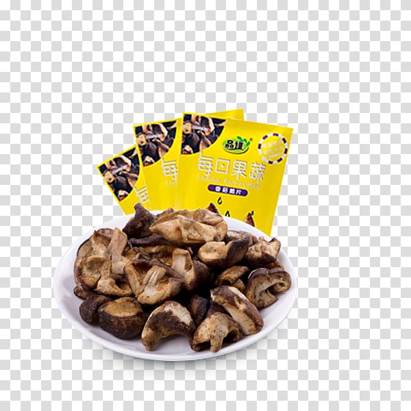 Snack Merienda Shiitake Mushroom Taobao, Mushroom crisps transparent background PNG clipart
