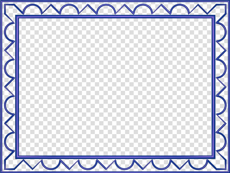 Rectangle Blue Yellow Color , Design Borders transparent background PNG clipart