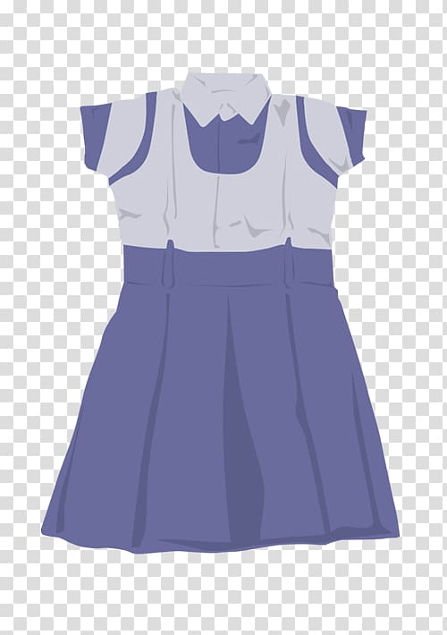 Pinafore School uniform Dress Skirt, girl builder transparent ...
