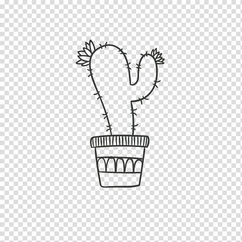 cactus and pot , Cactaceae Watercolor painting Drawing Euclidean , Jane pen cactus transparent background PNG clipart