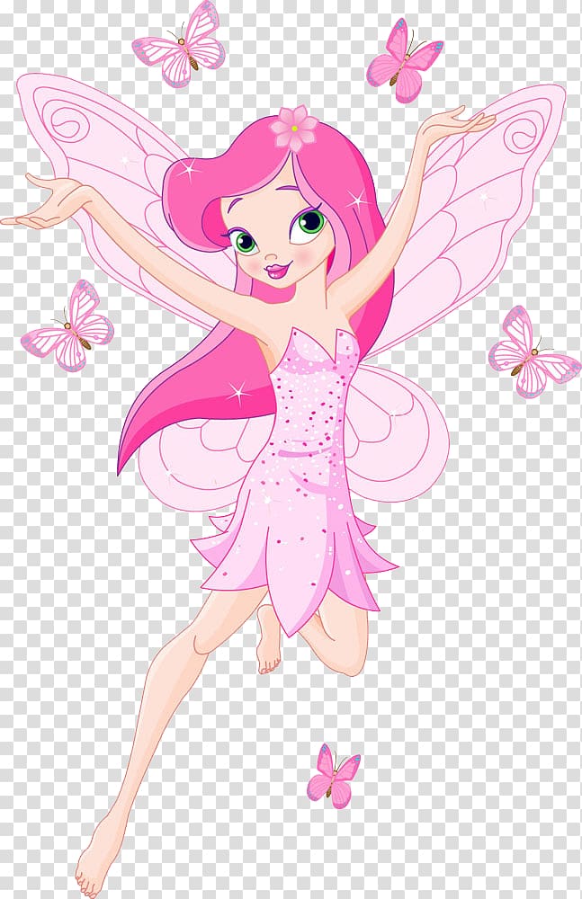 female with wings art, Tooth fairy , Cartoon Angel transparent background PNG clipart