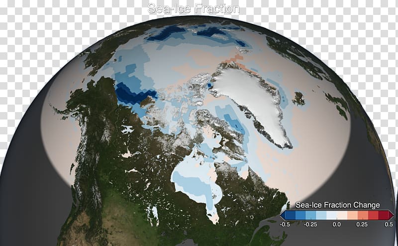 Arctic ice pack Global warming Climate change Sea ice, earth transparent background PNG clipart