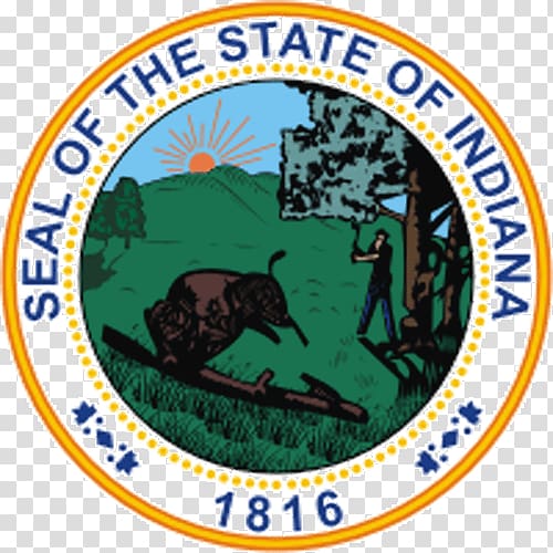 Seal of Indiana Delaware Georgia Indiana Territory, lottery background transparent background PNG clipart