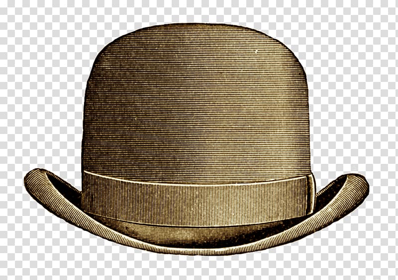 Bowler hat transparent background PNG clipart