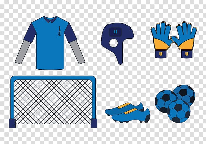 Football Goalkeeper Sport, Football equipment transparent background PNG clipart