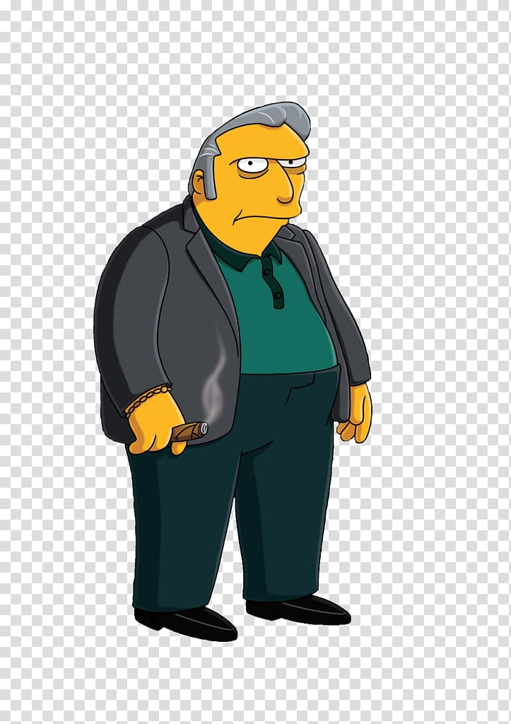 Phil Hartman Fat Tony The Simpsons Homer Simpson Bart Simpson, the simpsons transparent background PNG clipart