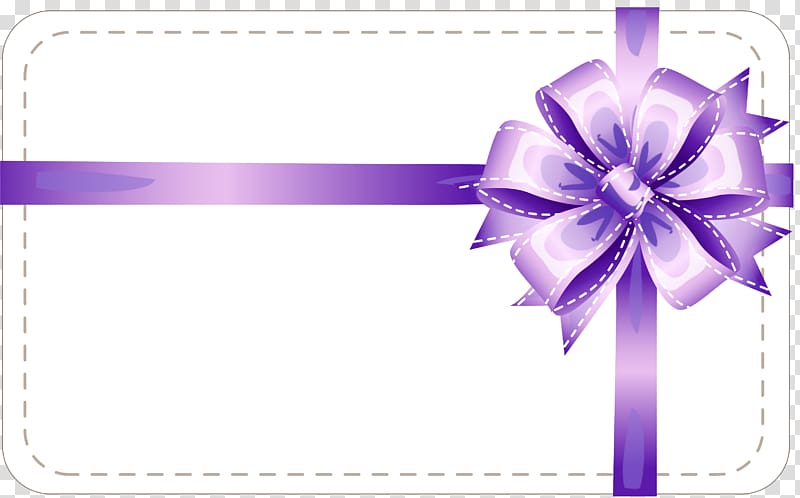 Ribbon Gift card Gift Wrapping Advertising, gift card transparent background PNG clipart