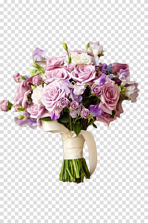 pink and white rose bouquet, Wedding Flower bouquet Bride Marriage, bouquet transparent background PNG clipart