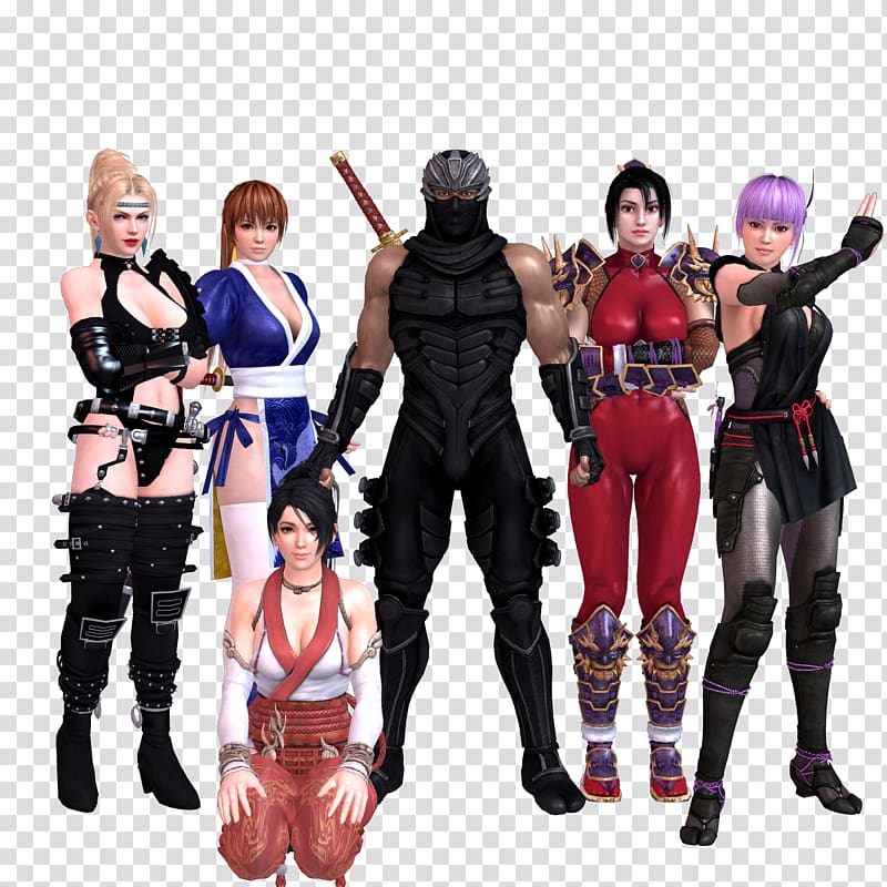 Ayane Ryu Hayabusa Kasumi Soulcalibur V, soul calibur blast template transparent background PNG clipart