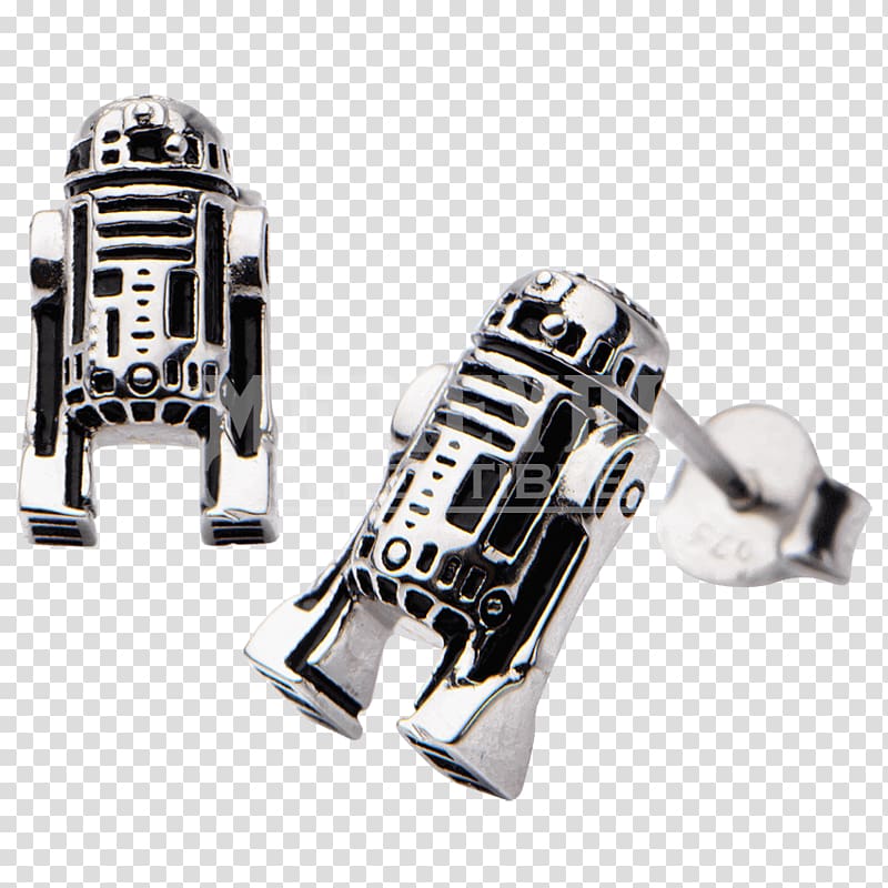 R2-D2 Earring Anakin Skywalker Star Wars Jewellery, r2d2 transparent background PNG clipart