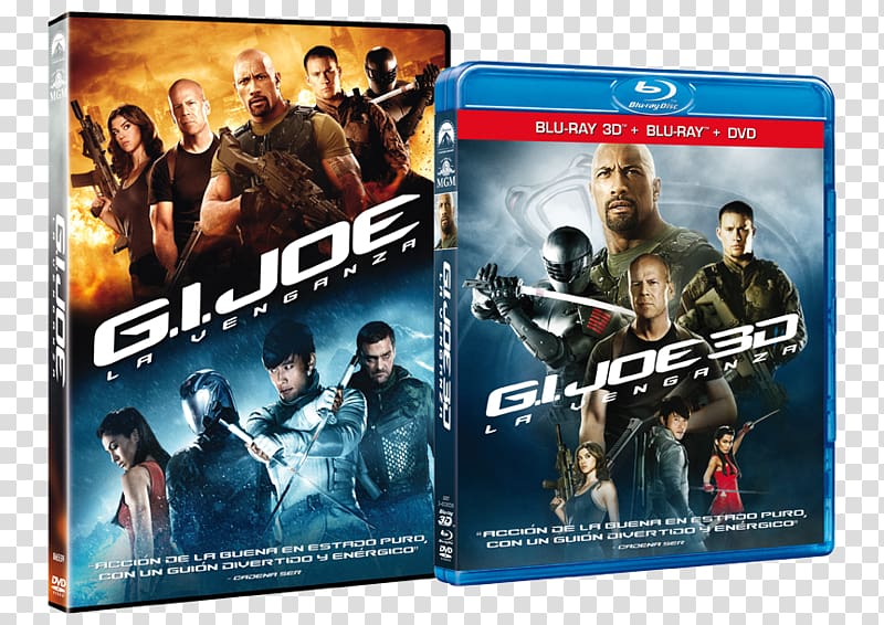 Roadblock Jinx Blu-ray disc G.I. Joe Film, channing tatum transparent background PNG clipart