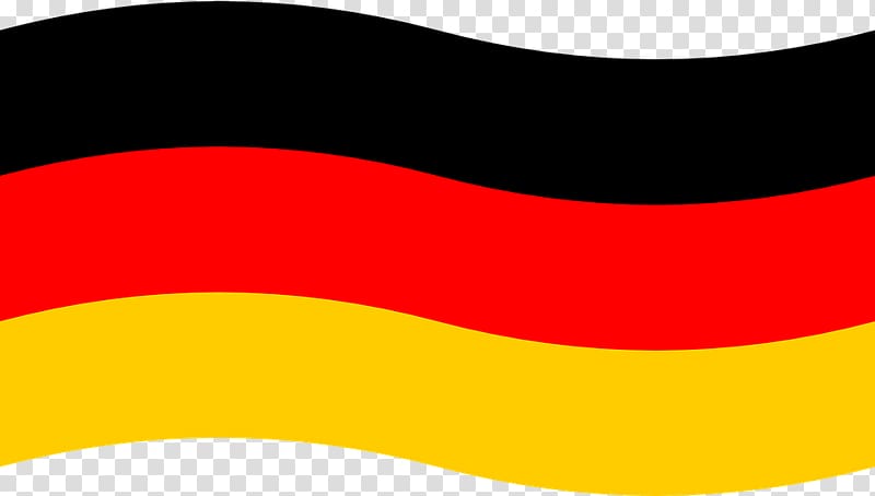 flag of Germany illustration, Wave Germany Flag transparent background PNG clipart
