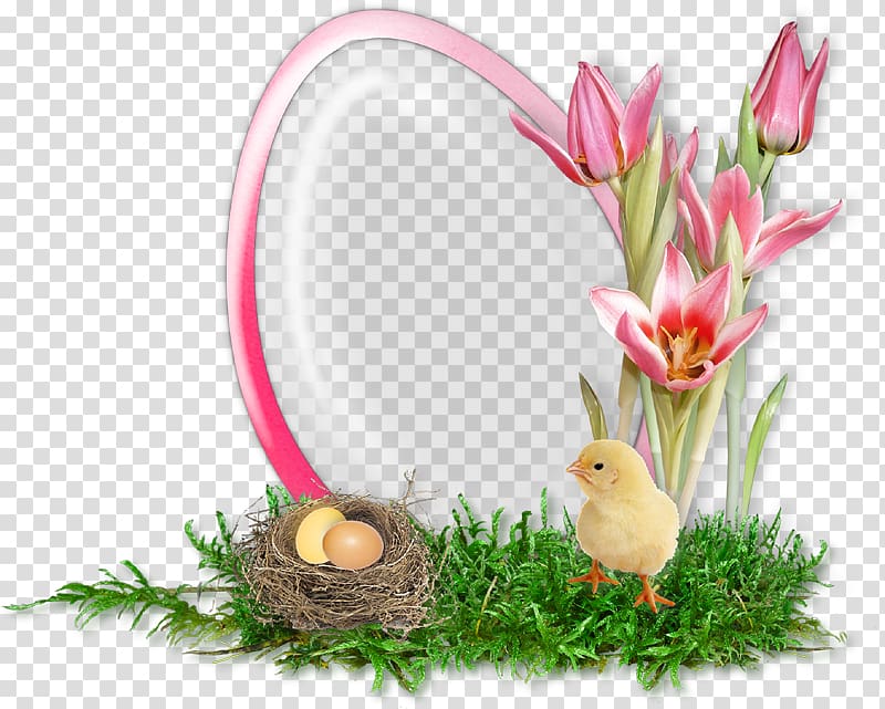 Easter egg Frames Christmas, easter border transparent background PNG clipart