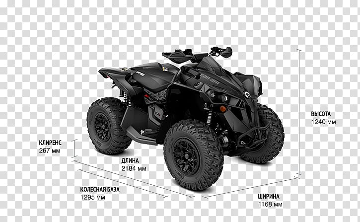 Can-Am motorcycles 2018 Jeep Renegade Can-Am Off-Road All-terrain vehicle, motorcycle transparent background PNG clipart