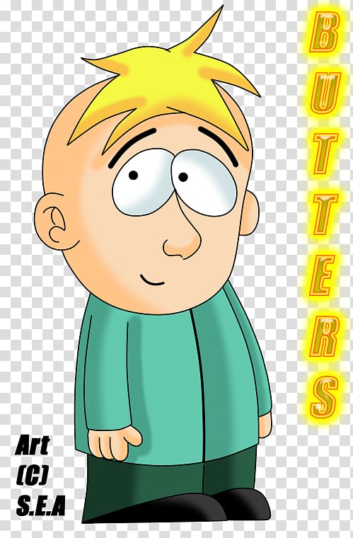 Butters Stotch Stan Marsh Kenny McCormick Fan art, south park butters transparent background PNG clipart