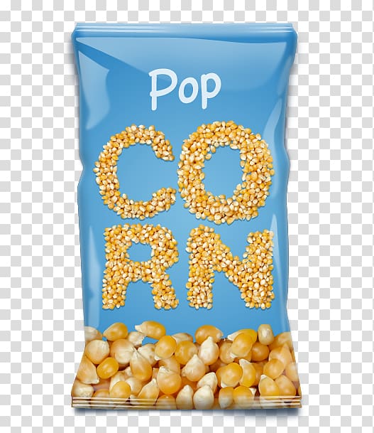 Popcorn Kettle corn Food Poster Font, popcorn transparent background PNG clipart