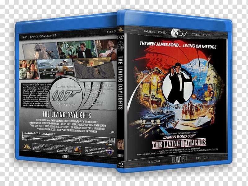 James Bond Poster Blu-ray disc, james bond transparent background PNG clipart
