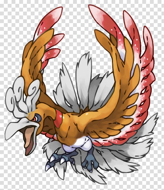 Ho-Oh Pokémon GO Drawing , pokemon transparent background PNG