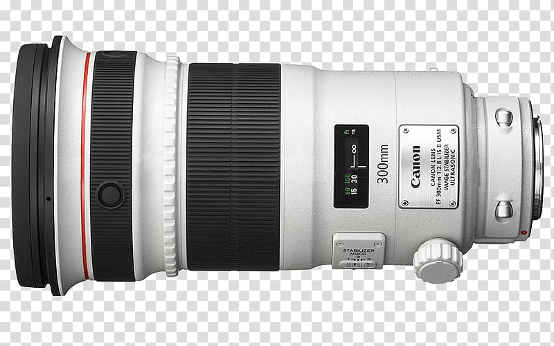 Canon EF lens mount Canon EOS Canon EF 300mm lens Tele lens Camera lens, camera lens transparent background PNG clipart