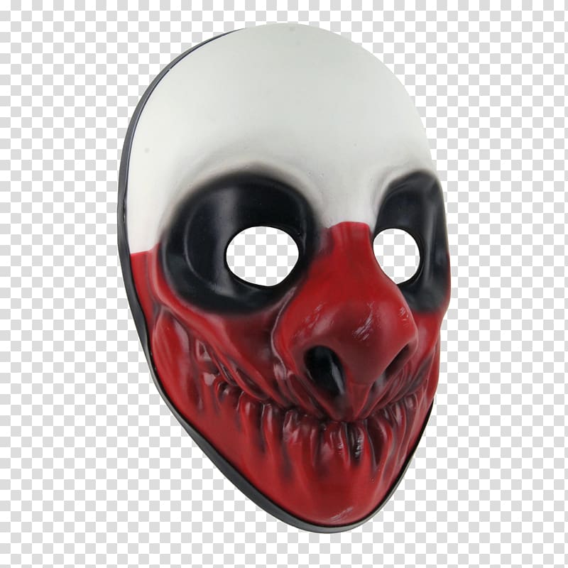 Payday: The Heist Payday 2 Death mask Video game, mask ad transparent background PNG clipart