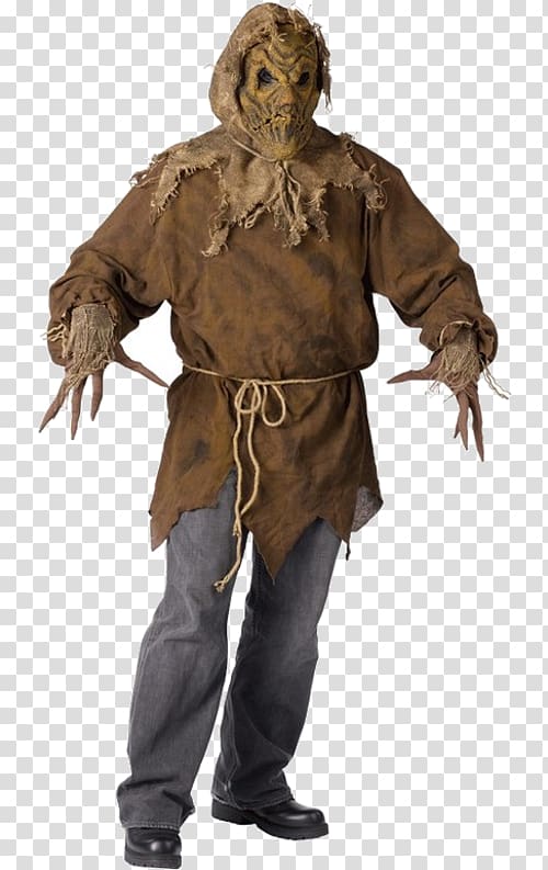 Halloween costume Clothing Scarecrow, Scarecrow Costume transparent background PNG clipart