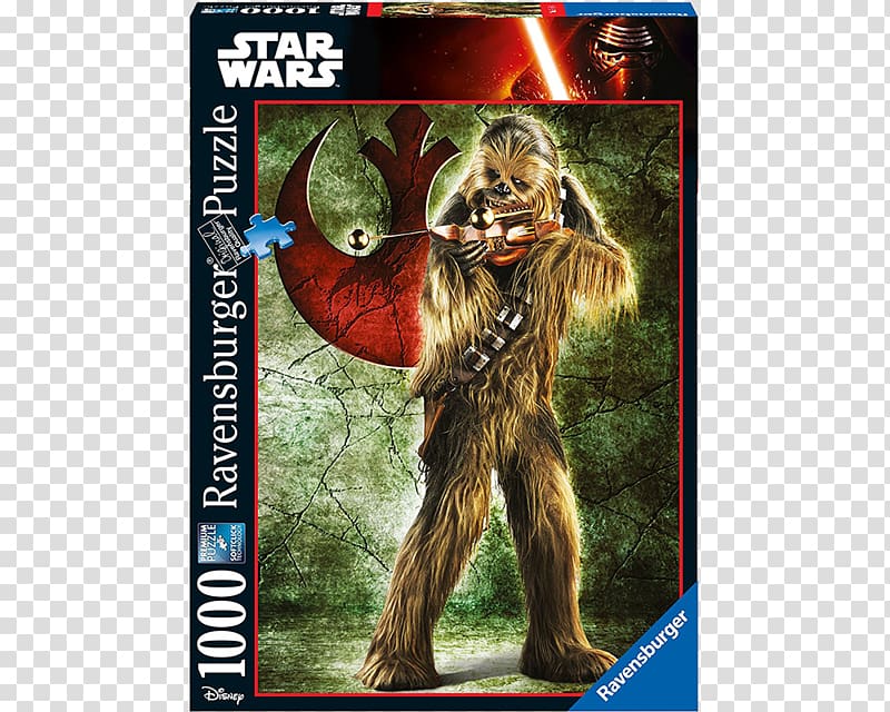 Chewbacca Jigsaw Puzzles Anakin Skywalker Yoda Ravensburger, chewbacca transparent background PNG clipart