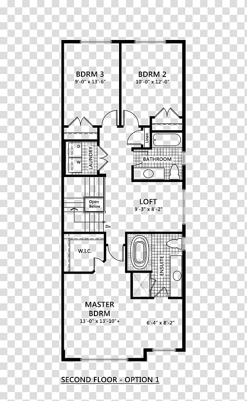 Floor plan House Bedroom Tamarack Homes, Cardinal Creek Village, house transparent background PNG clipart