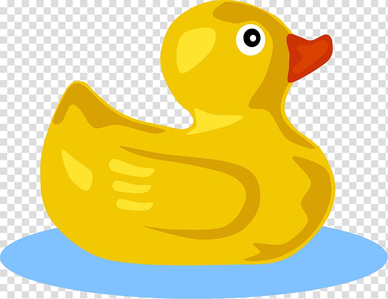 Rubber duck , duck transparent background PNG clipart